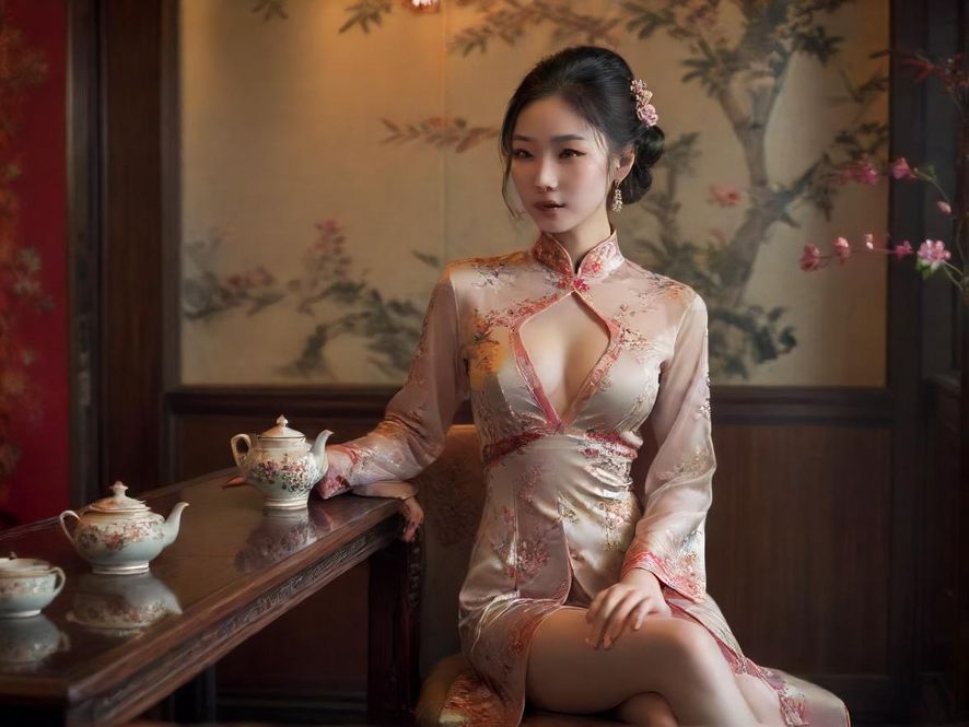 广州休闲会所内景，氛围雅致
