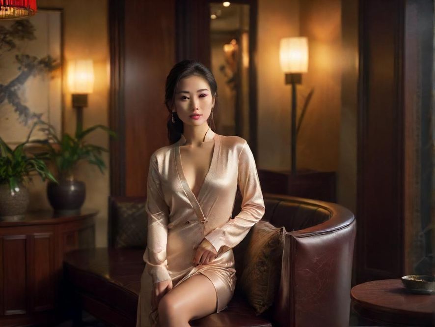 高端休闲会所大堂环境