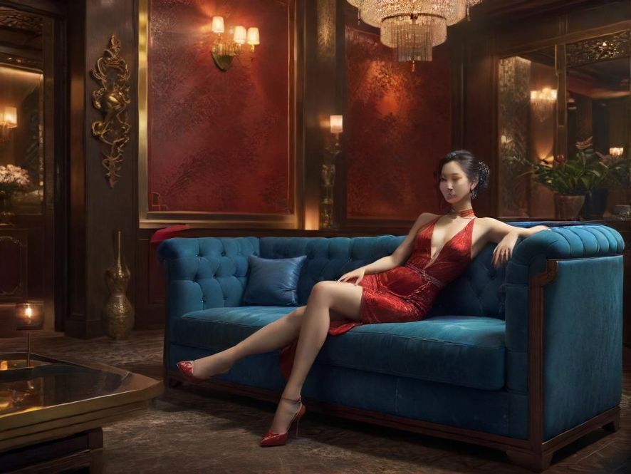 舒适宜人的休闲会所环境