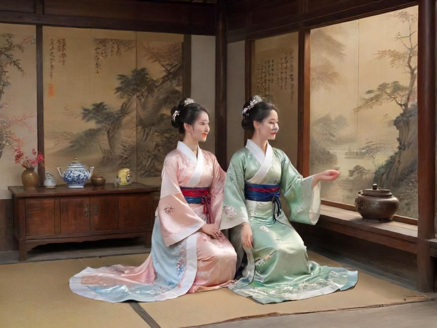 广州茶艺师泡茶表演实拍