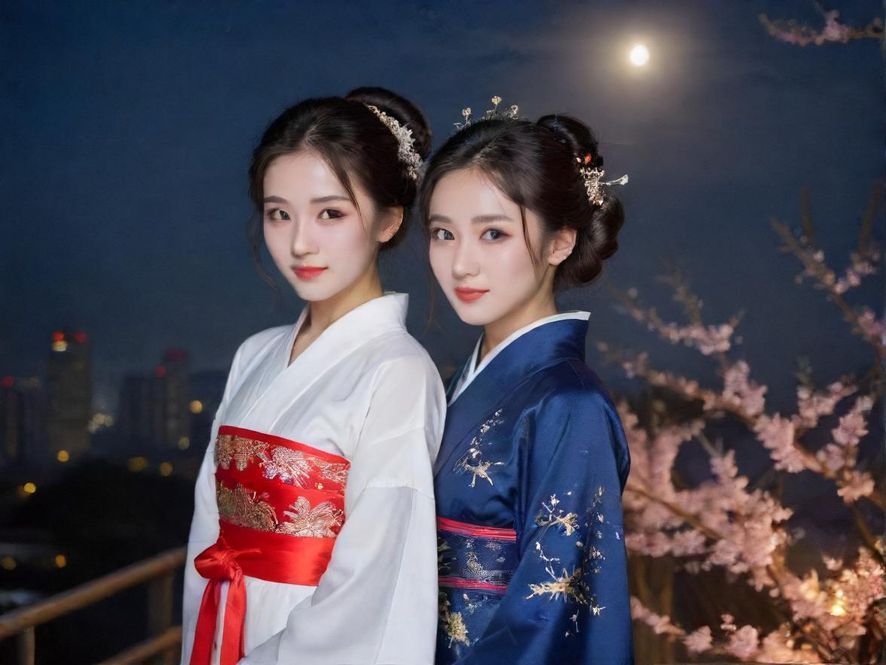 深圳夜场璀璨灯光