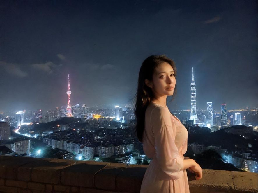 深圳夜场桑拿会所夜景外观