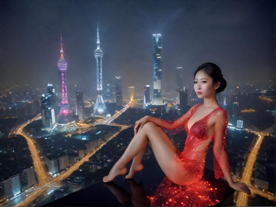 广州城市夜景