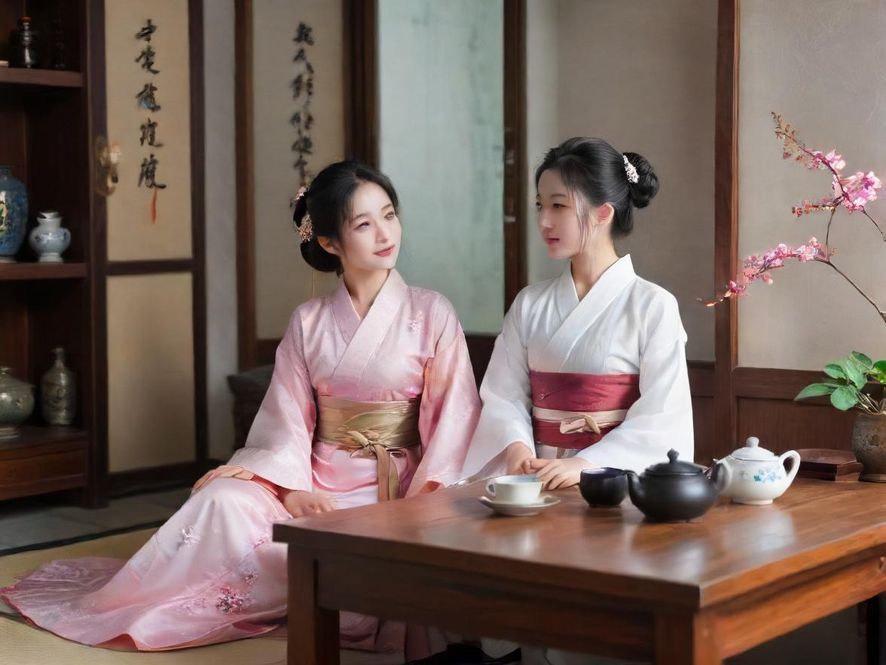 高端茶社会所实景图