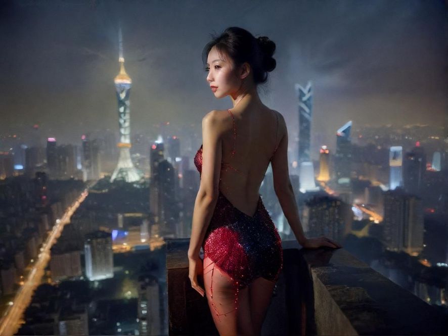 广州璀璨夜景