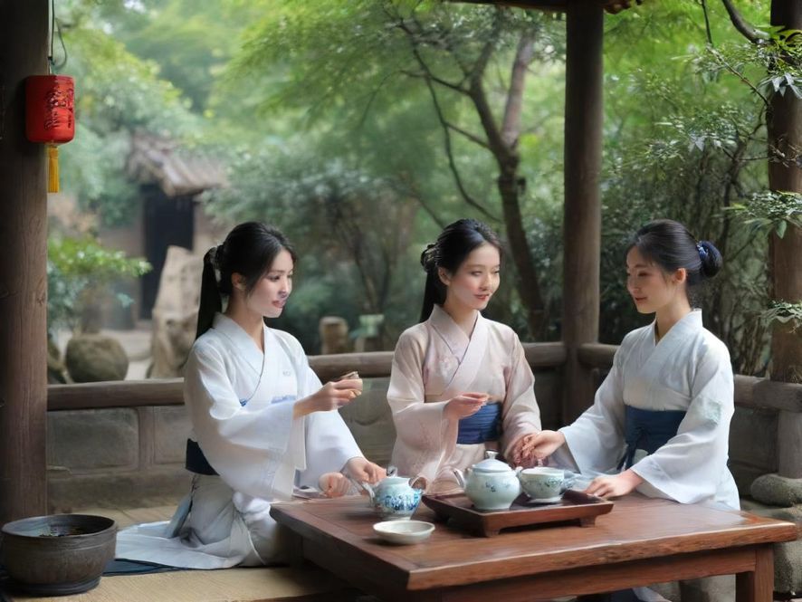 广州天河新茶会所内部环境展示