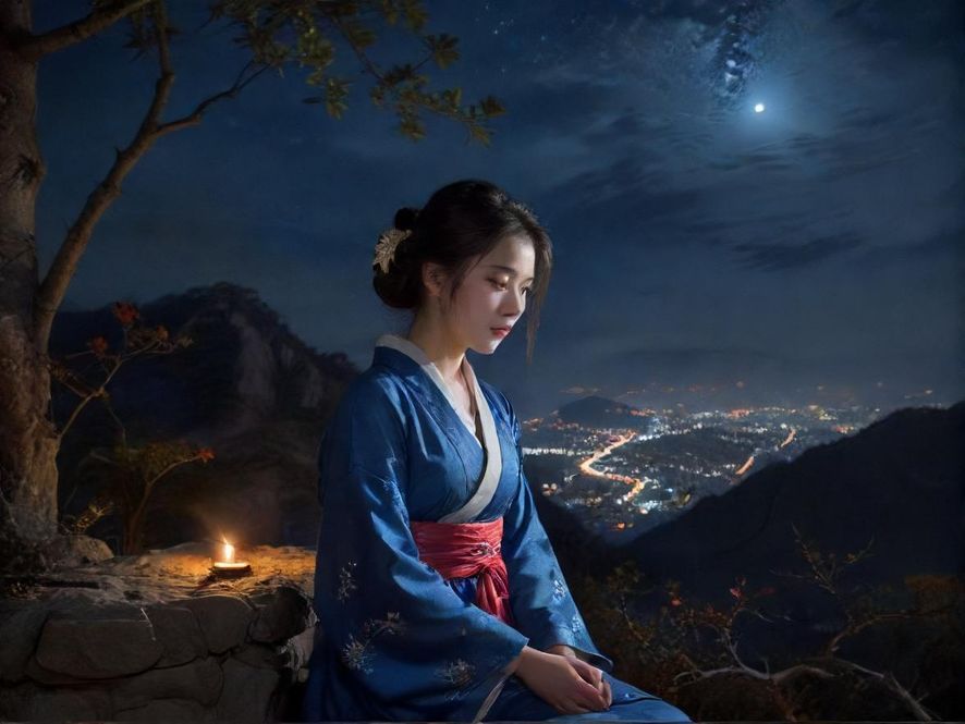 佛山休闲会所入口夜景