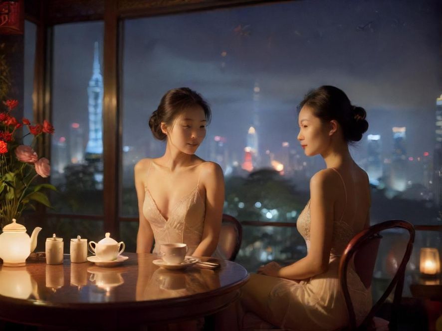 深圳私密茶室一角