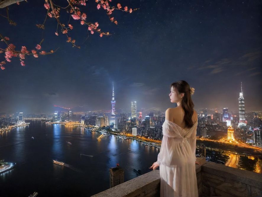 广州夜场桑拿会所夜景实拍
