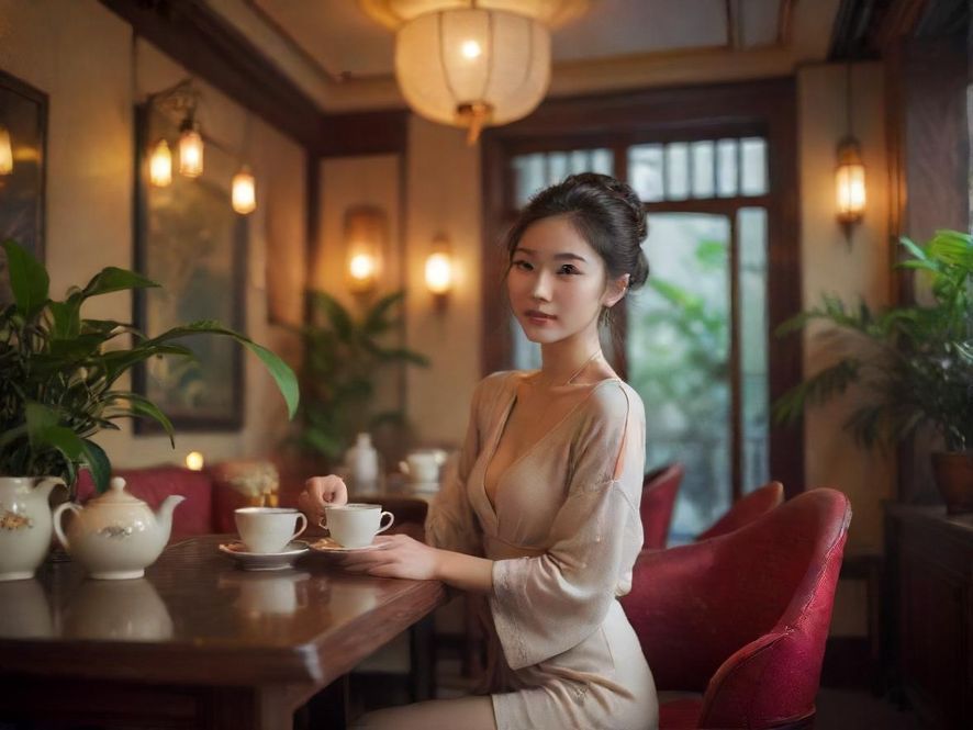 广州私密茶室内部环境