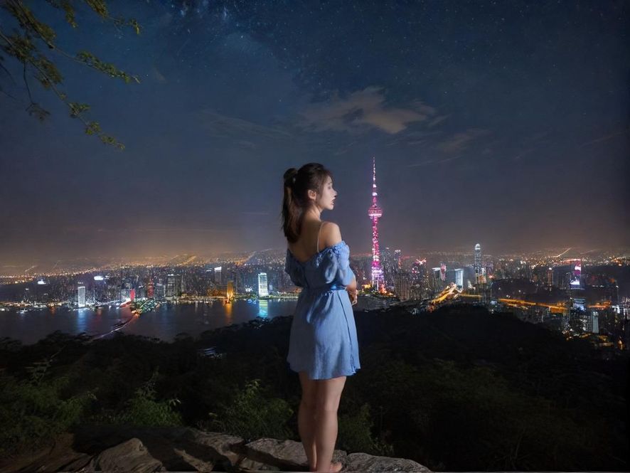 广州夜场夜景