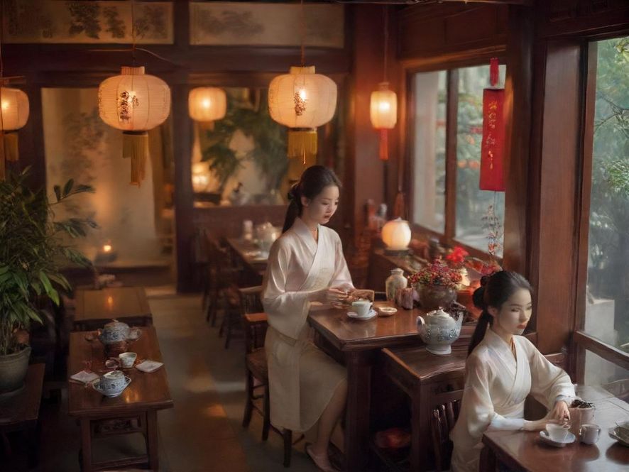 深圳高端品茶会所环境展示