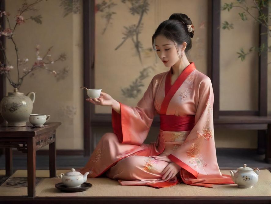 优雅茶艺表演