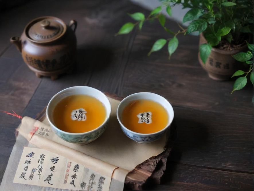 广州风楼阁论坛QQ群成员在老洋房茶室品茶交流