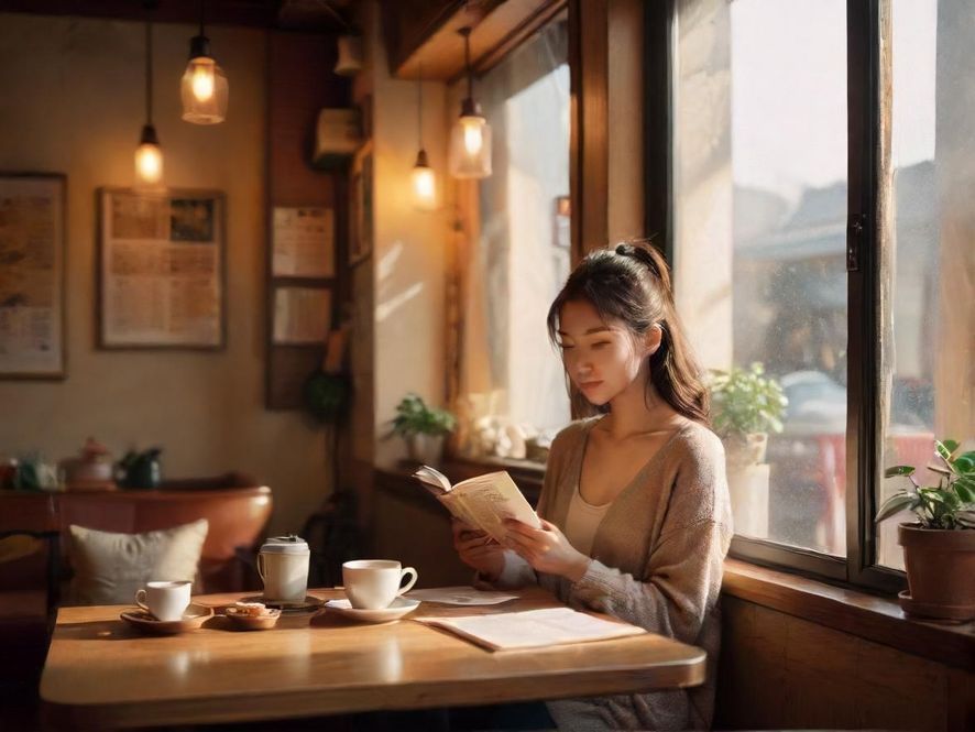 深圳温馨咖啡馆,享受阅读和咖啡的悠闲时光
