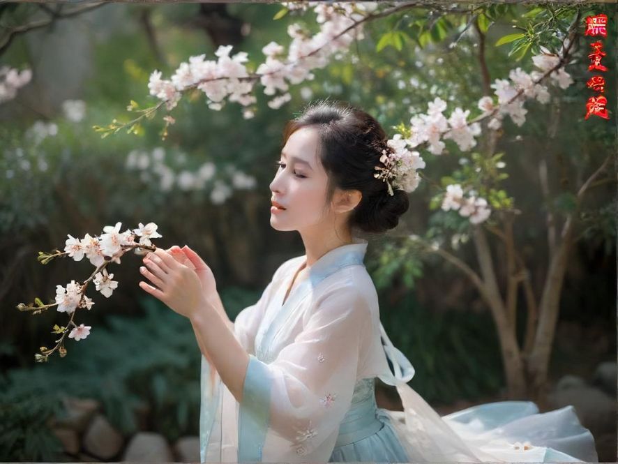 广州qm花园中一条蜿蜒曲折的精致小径,两旁绿植茂盛,光影斑驳,营造出幽静私密的艺术氛围。